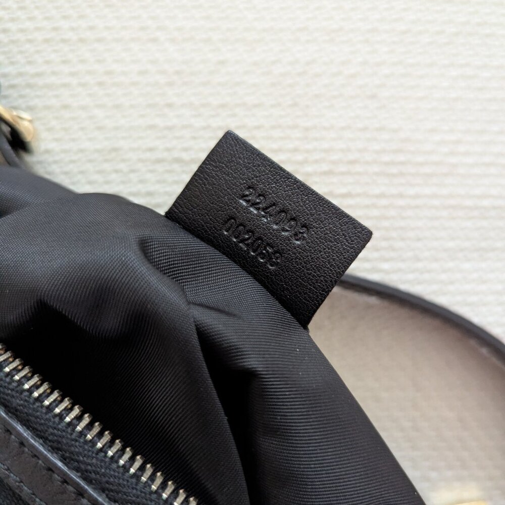Gucci Black Canvas Shoulder Bag - Picture 5 of 6